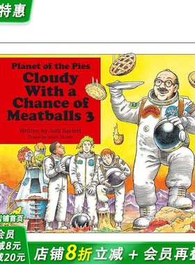 【预售】英文原版 外公的拿手菜3：馅饼星球 Cloudy With a Chance of Meatballs 3 英文儿童故事绘本 进口原版书籍 善优图书