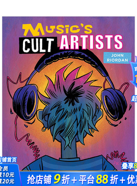 【现货】100位狂热音乐艺术家Music's Cult Artists 多领域音乐人物介绍百科图册图集 英文原版 朋克另类du立嘻哈舞曲古典