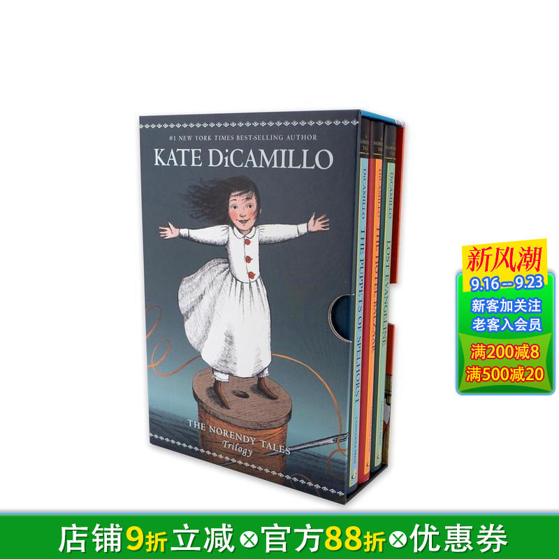 【预售】诺伦迪童话三部曲 魔法童话礼盒装 The Norendy Tales Trilogy 精装英文小说故事 英语拓展阅读进口书