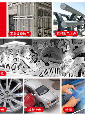 三和自喷漆手摇自动喷漆汽车家具工业设备改色深灰浅灰银灰色