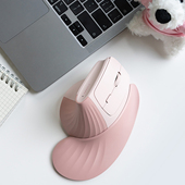 山业SANWA人体工学鼠标无线蓝牙双模垂直竖握缓解手部疲劳中大手