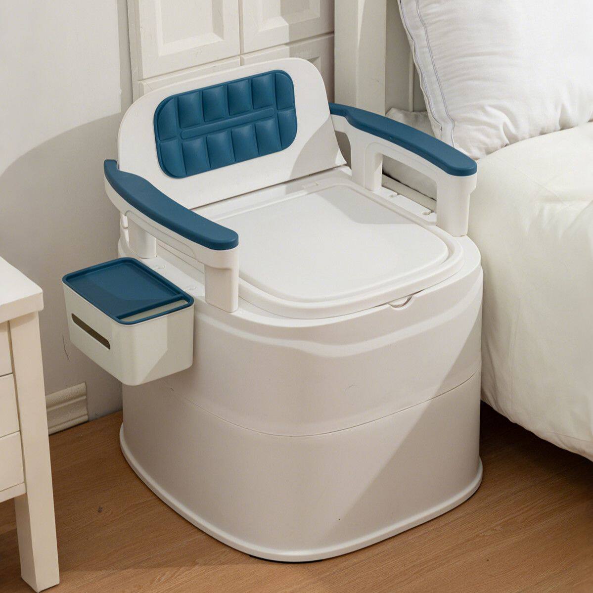 老年人室内马桶塑料可移动马桶孝心马桶 孕妇移动马桶 成人马桶