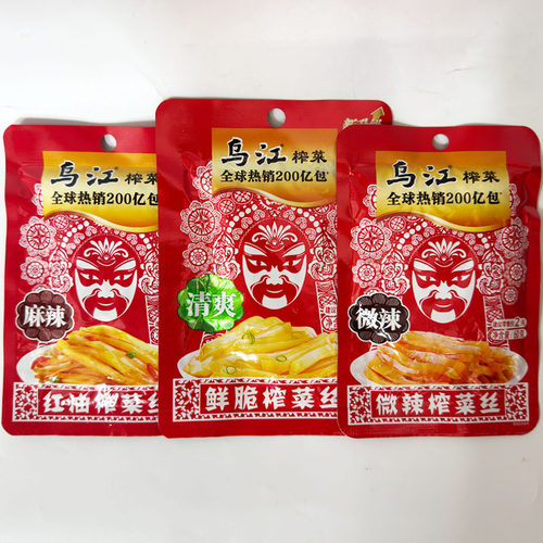 乌江榨菜丝60g袋装麻辣鲜脆