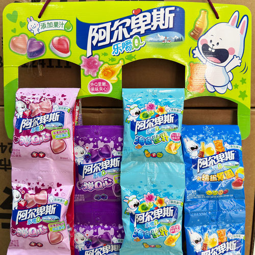 阿尔卑斯乐嚼Q水果牛奶软糖