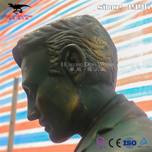 定制玻璃钢人物模型树脂雕塑厂家来图来样制作博物馆落地大摆件