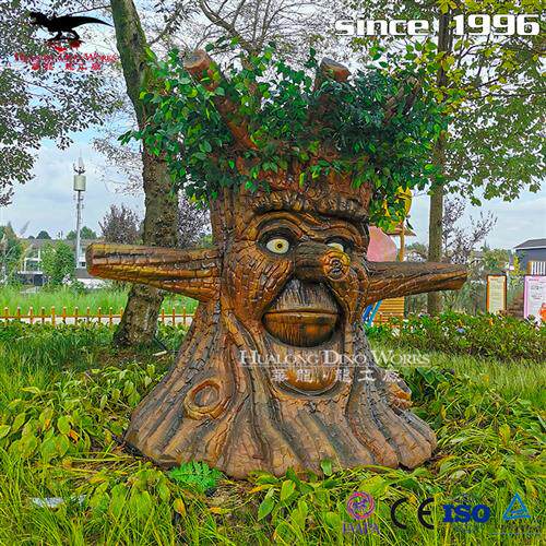 景区休闲山庄儿童游乐园定制动物骨架卡通玩偶人物等引流美陈展览