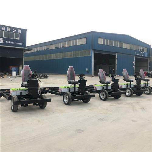 生产电动巡游彩车改造公园景区制造电动花车底盘定制游行花车厂家