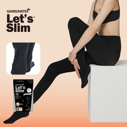 韩国强压银离子塑形裸感瘦腿袜