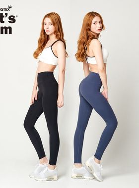 Let's Slim高腰休闲裤瘦腿裤外穿瑜伽运动健身裤塑形美体裤Dafne