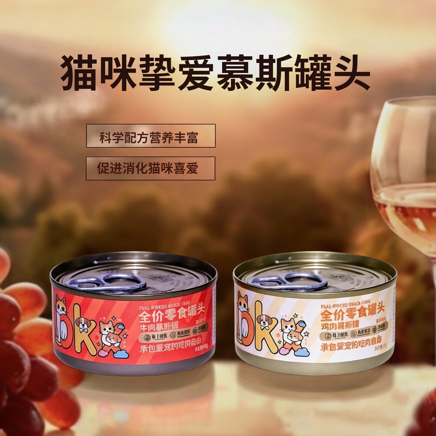 铂卡鑫猫罐头挑食克星补充营养维生素鱼油高适口高性价比纯肉品质,宠物/宠物食品及用品,猫零食罐,淘宝优惠券,粉丝福利购,淘宝优惠卷