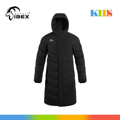 岩羚体育长款儿童运动棉衣