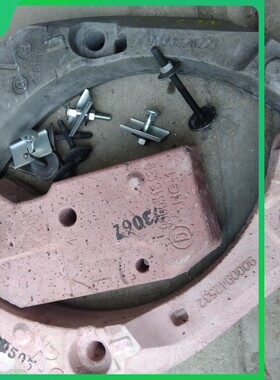 适用西门子滚筒洗衣机XQG80-WD14G4E81W原装配重石配重石专用螺丝