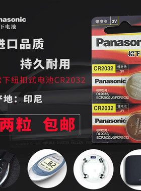 适用于百锐腾佳明捷安特黑鸟猫眼迈金踏频器心率带电池松下2032纽