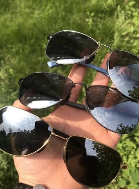 墨镜金色镀膜商务司机偏光镜