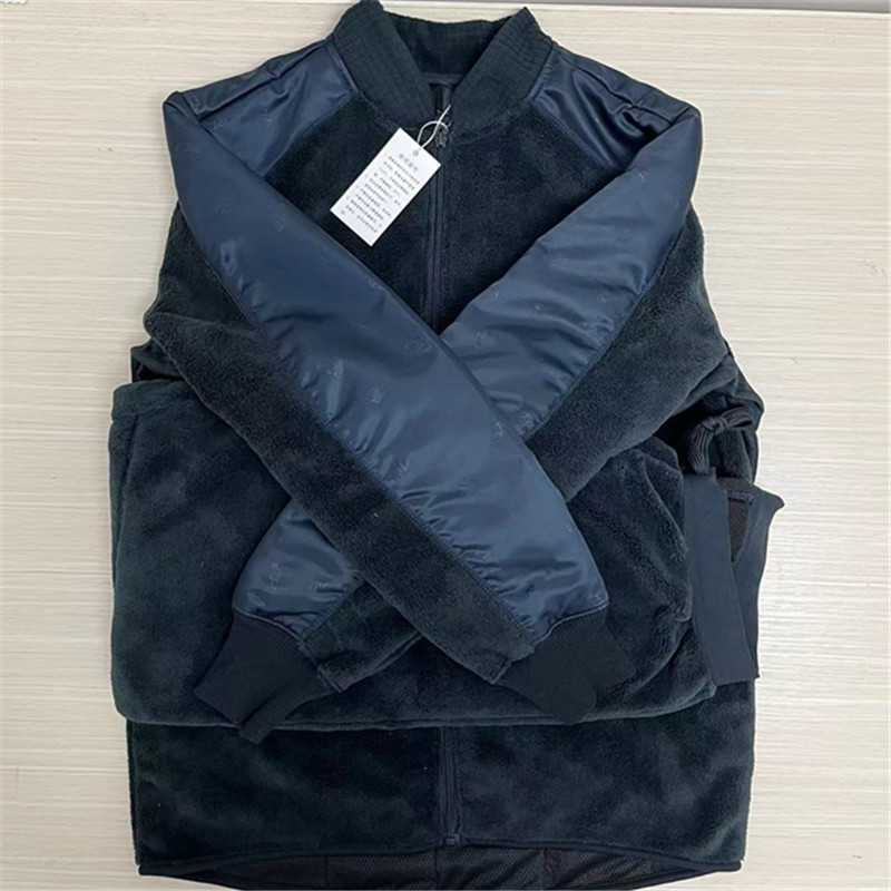 正品新式藏青色绒衣裤套装寒区轻便抗静电抓绒保暖运动防寒珊瑚绒