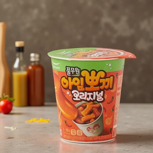 Pulmuone炒年糕速食桶3种口味