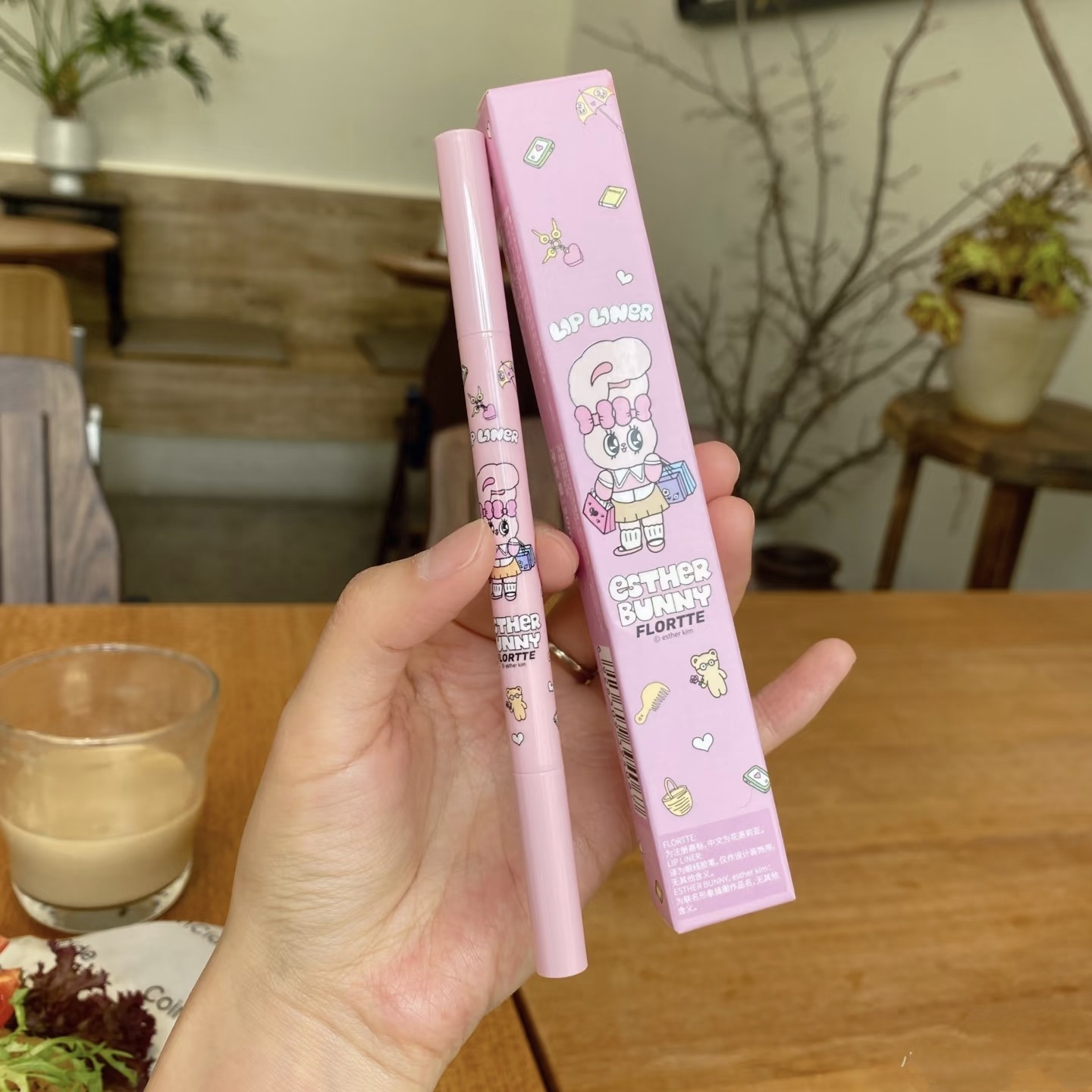 FLORTTE/花洛莉亚BUNNY联名双头眼线胶笔刷持久化妆眼线胶笔升级,彩妆/香水/美妆工具,眼线,淘宝优惠券,粉丝福利购,淘宝优惠卷