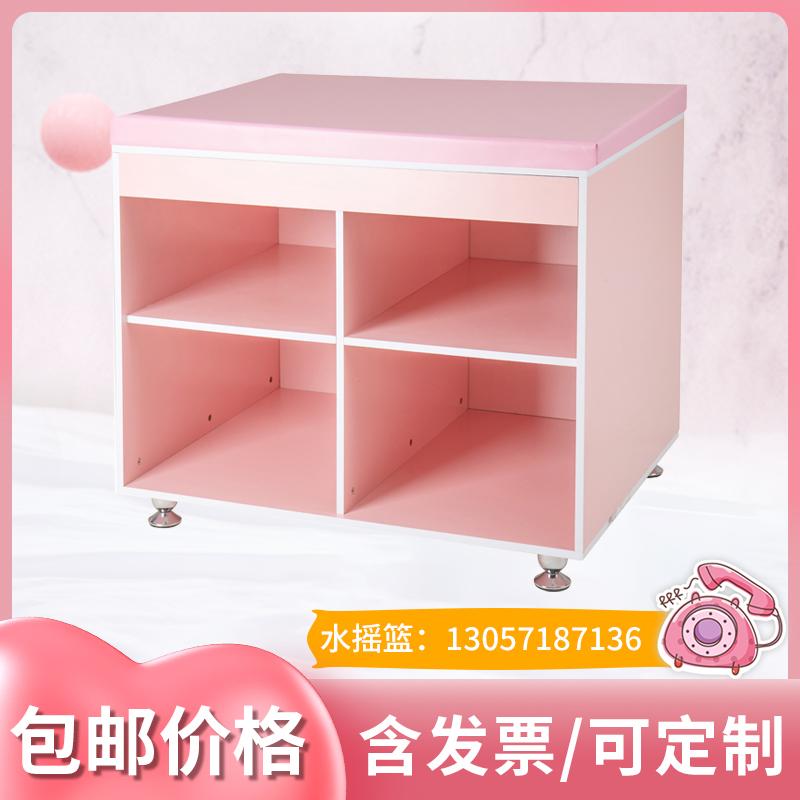 母婴店抚触台新生儿护理台宝宝换衣操作台按摩台游泳馆婴儿软包垫
