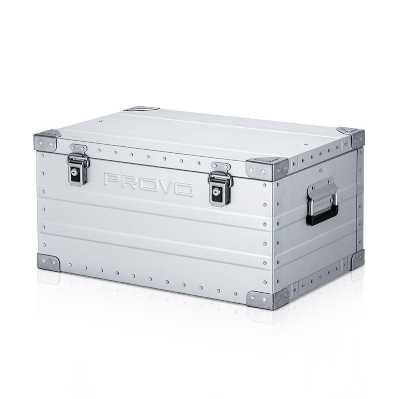 酷麦provo轻型收纳箱铝镁合金储物箱户外车载金属工具箱装备箱