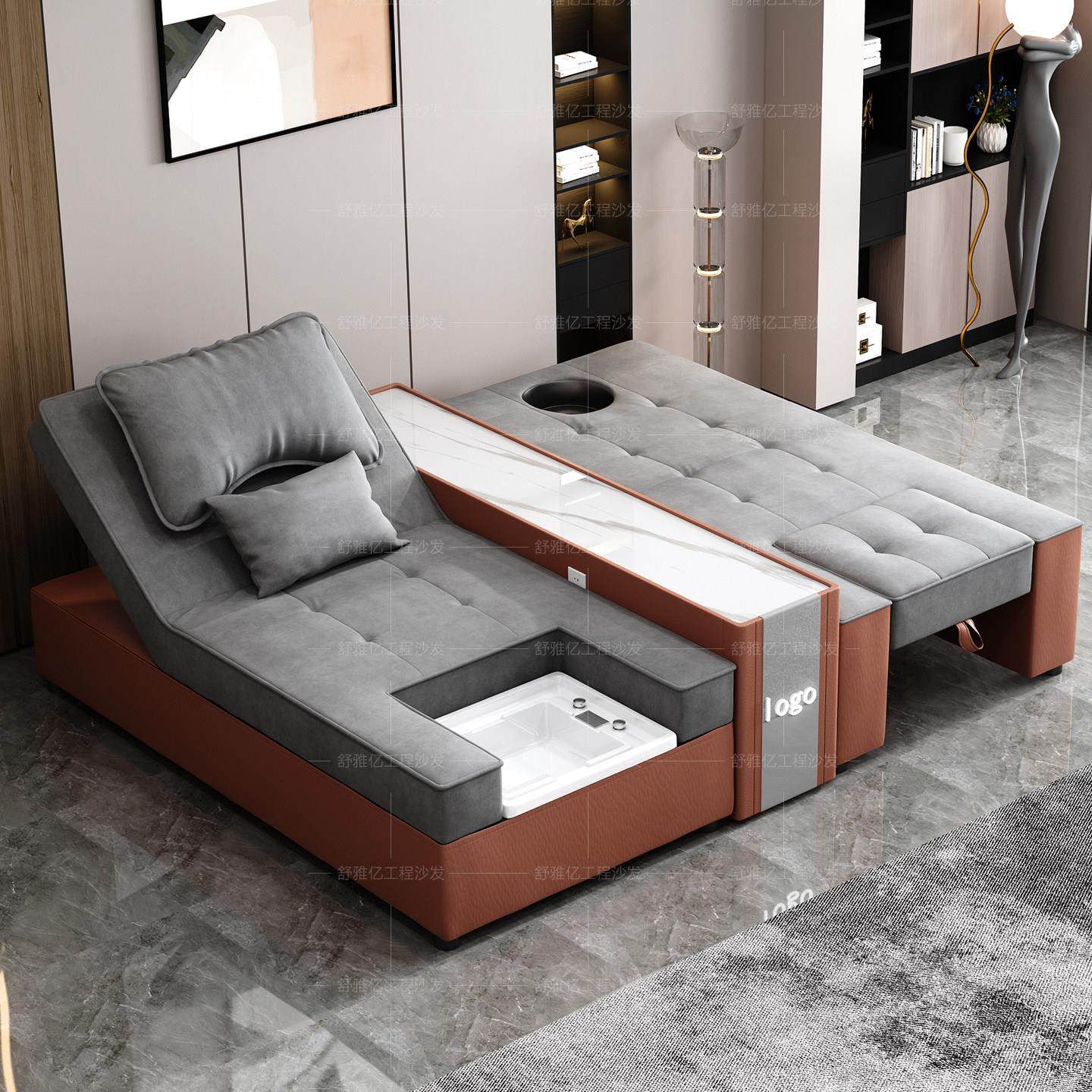 足浴洗脚按摩一体床足疗沙发电动按摩采耳SPA床洗浴大厅休息躺椅,商业/办公家具,足浴/桑拿沙发,淘宝优惠券,粉丝福利购,淘宝优惠卷