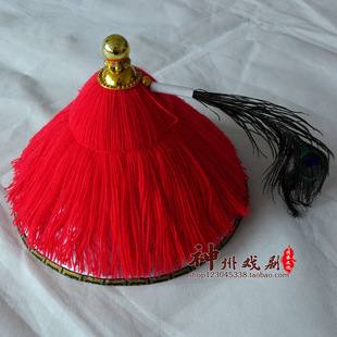 影视古装清朝凉帽官帽达子帽清兵帽 侍卫帽子太监帽子良帽