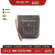 中古LV路易威登女包B级9新Pouch小包涂层 防水帆布化妆包棕色正品
