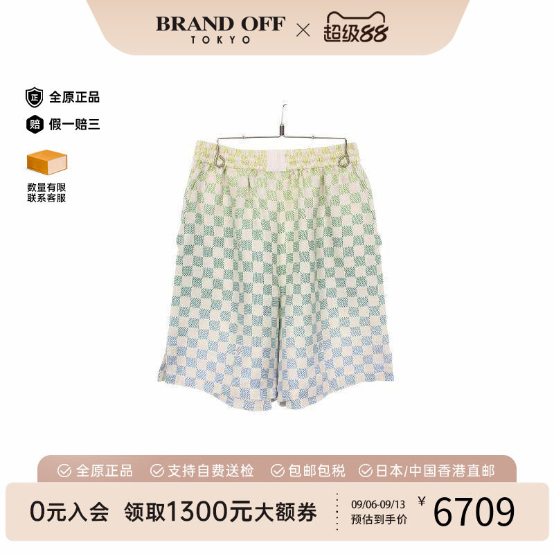 中古LV路易威登裤子メンズ丝绸