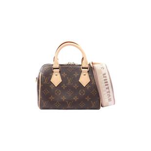 中古LV路易威登女包S级99新Speedy Bandouliere 20枕头包斜挎包