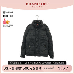 jacket羽绒夹克尼龙外套黑色上衣 中古Moncler盟可睐女B级9新Down