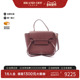Nano 中古Celine赛琳女包A级95新Belt Bag 鲶鱼包牛皮斜挎包红色