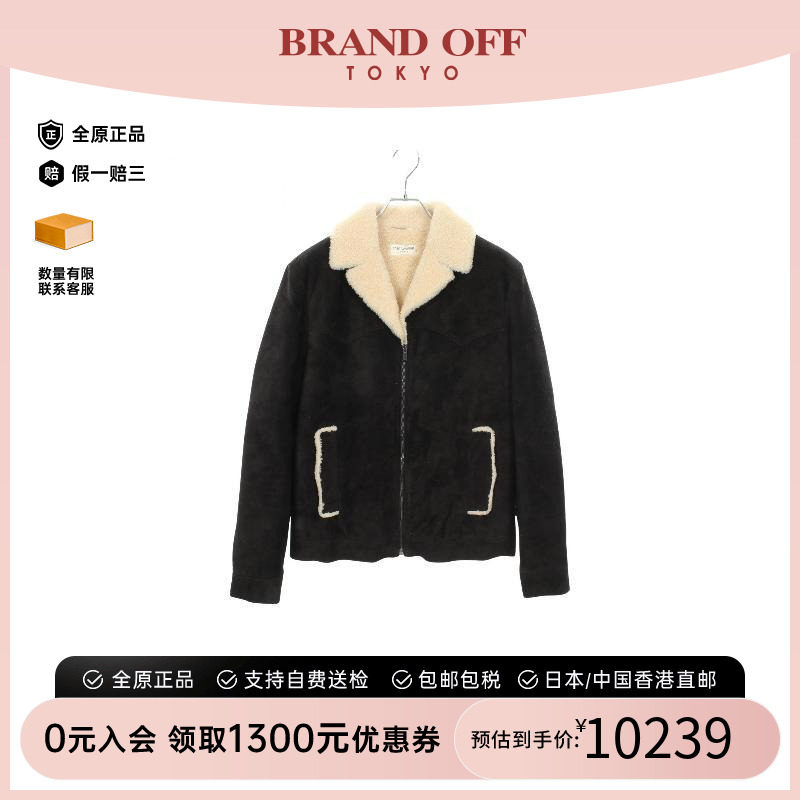 中古YSL圣罗兰外套メンズ羊皮