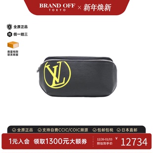 中古LV路易威登通用A级95新Circle Bag胸包水波纹斜挎包复古 Bum