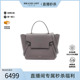 中古Celine赛琳女包B级9新Belt Bag鲶鱼包牛皮斜挎包灰色