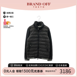 jacket羽绒夹克尼龙外套棕色上衣 中古Moncler盟可睐女B级9新Down