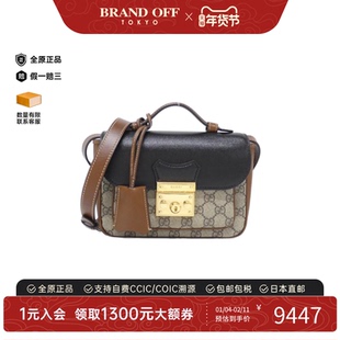 中古GUCCI古驰女包A级95新PADLOCK手提斜挎包经典BRANDOFF正品
