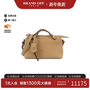 中古FENDI芬迪女包A级95新By Way小牛皮斜挎包 the