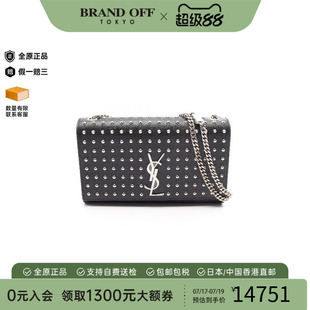 中古二奢YSL圣罗兰女包95新chainshoulder链条肩带牛皮单肩包