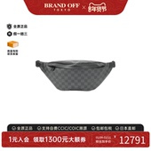 中古LV路易威登女包A级95新 BRANDOFF 时尚 Bum Bag棋盘格腰包正品