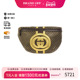 中古Gucci古驰男包A级95新body bag随身包牛皮腰包黑色