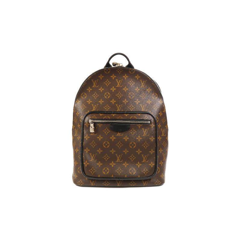 中古LV路易威登男包A级95新Backpack背包涂层/防水帆布双肩包棕色