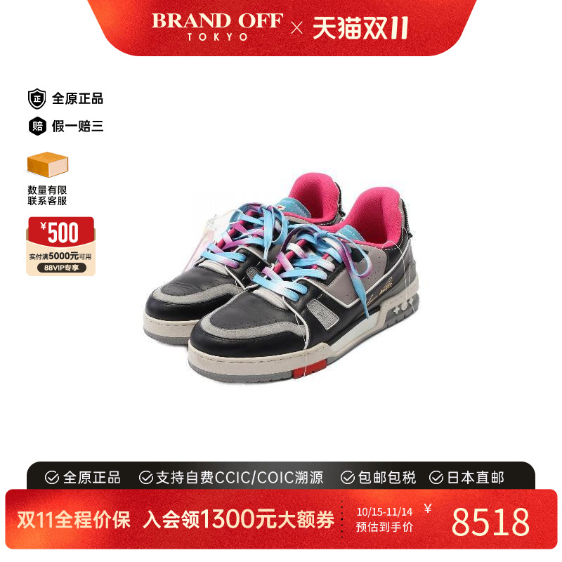 中古LV路易威登鞋男牛皮BRANDOF