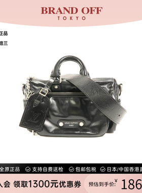 中古LV路易威登女包B级9新shoulder bag斜挎包牛皮斜挎包黑色时尚