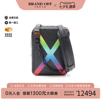 中古LV路易威登斜挎包メンズ牛皮
