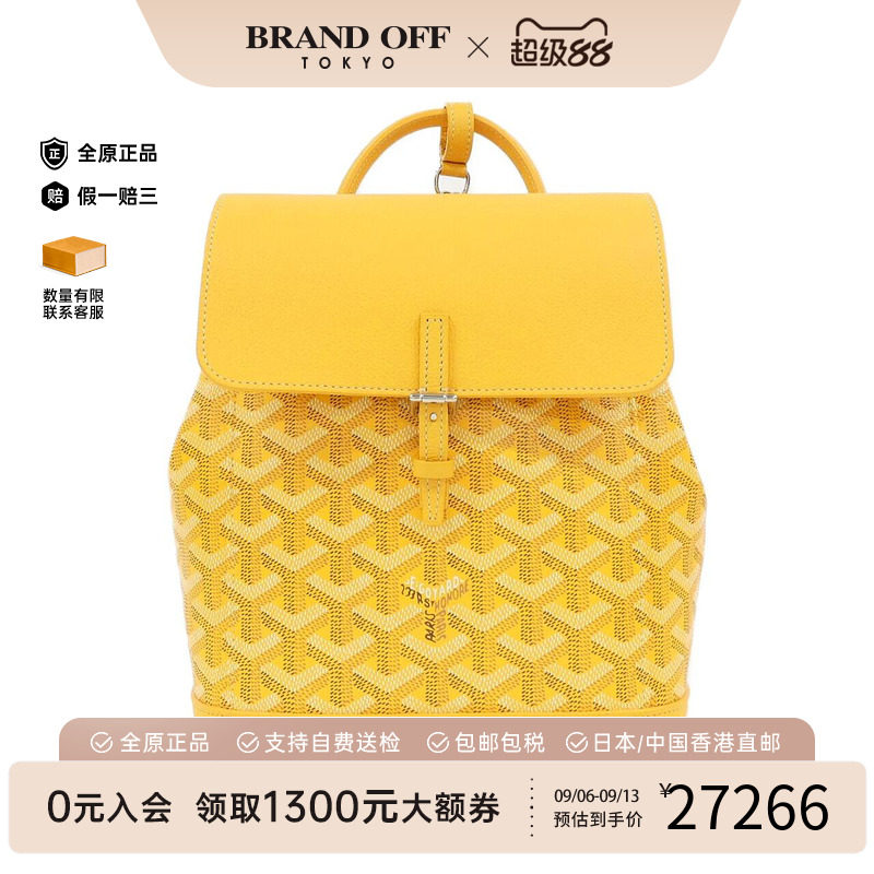 中古二奢Goyard高雅德双肩包A级95新Alpin Mini Backpack双肩包
