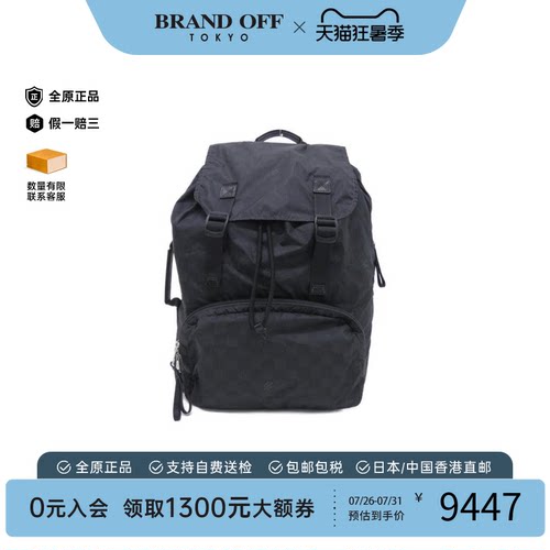 中古LV路易威登女包A级95新 Aventure Light Pack-棋盘格双肩包