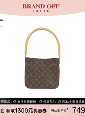 中古LV路易威登女包A级95新 Looping名媛包老花手提包BRANDOFF