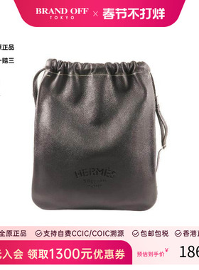 中古Hermes爱马仕女包A级95新rucksack背包/旅行背包双肩包双肩包