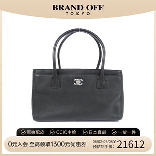 line托特包时尚 中古CHANEL香奈儿女包A级95新executive BRANDOFF