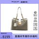 bag帆布老花托特包 中古GUCCI古驰女包A级95新tote