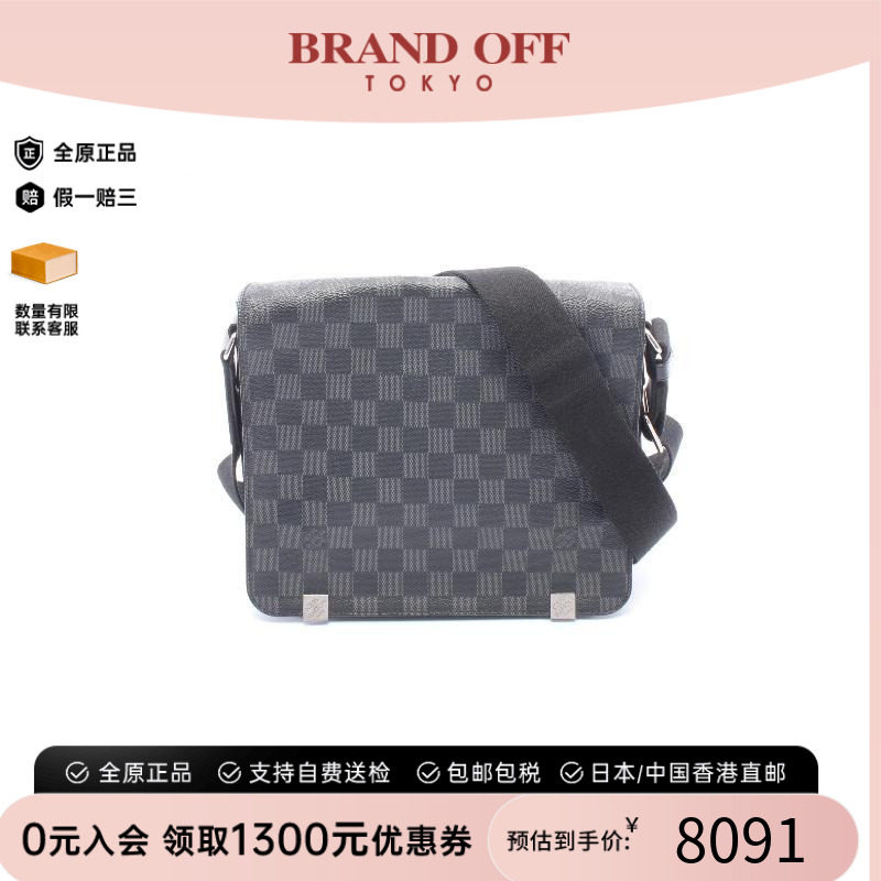 中古LV路易威登斜挎包メンズ